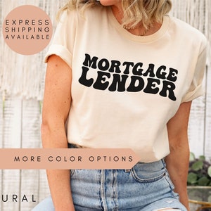 Mortgage Loan Officer Shirt, Loan Officer Shirt, Mortgage Lender Loan Officer Gift, Ask Me About Mortgages, Real Estate Closing Gifts