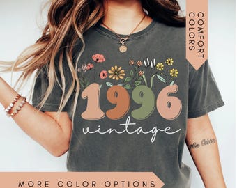 30th Birthday Shirt, Vintage 1996 Shirt, 30th Birthday Gift For Women, 30th Birthday Gift For Men, 30th Birthday Friend, 30th Birthday Woman