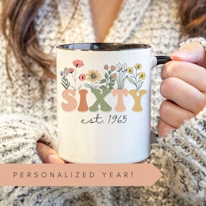 60th Birthday Mug, Vintage 1965 Mug, 60th Birthday Gift For Women, 60th Birthday Gift For Men, 60th Birthday Friend, 60th Birthday Woman