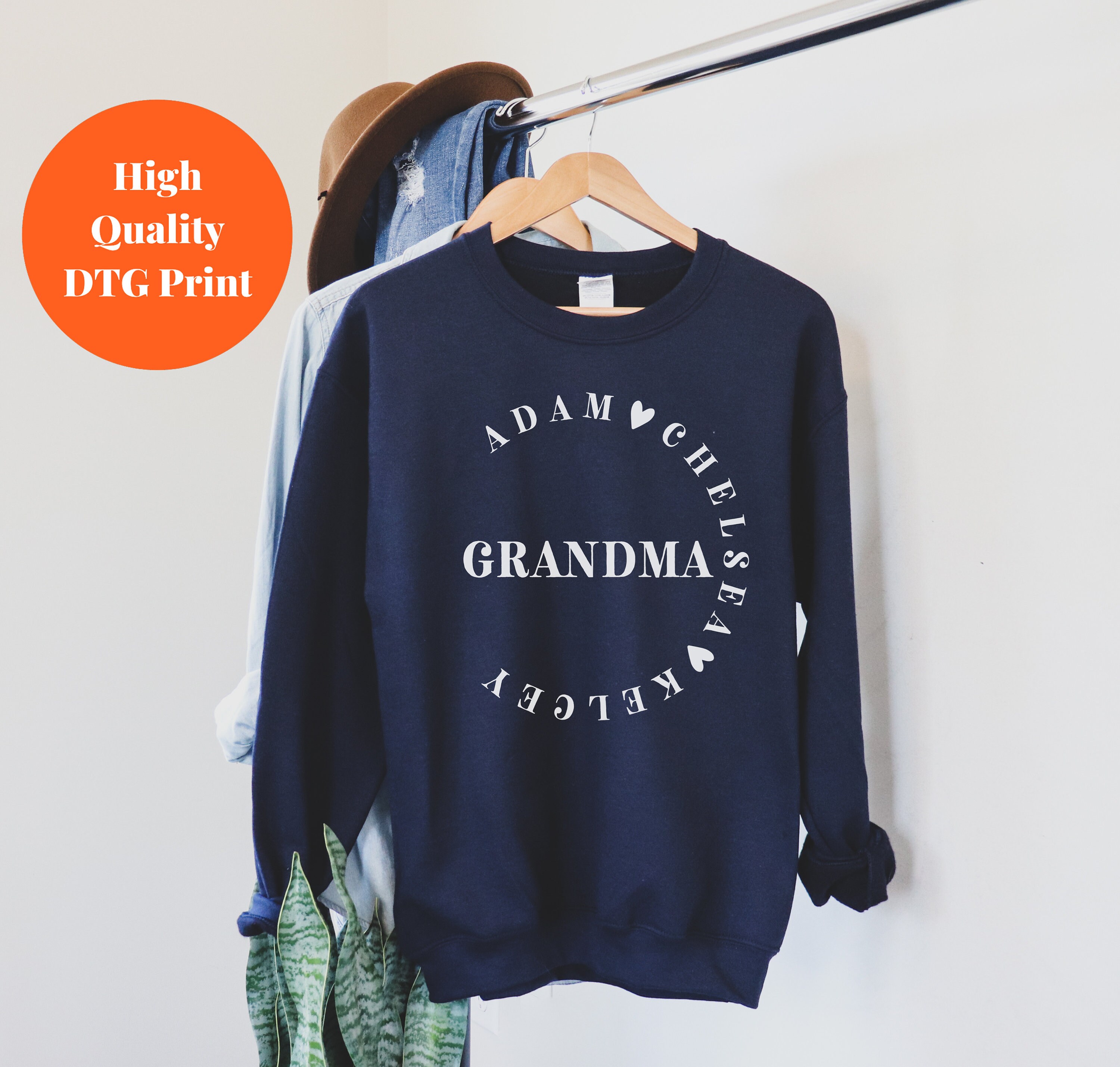 custom grandma sweatshirt