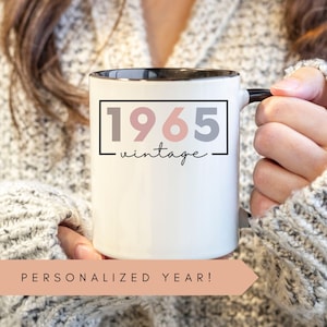 60th Birthday Mug, Vintage 1965 Mug, 60th Birthday Gift For Women, 60th Birthday Gift For Men, 60th Birthday Friend, 60th Birthday Woman