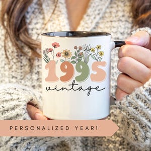 30th Birthday Mug, Vintage 1995 Mug, 30th Birthday Gift For Women, 30th Birthday Gift For Men, 30th Birthday Friend, 30th Birthday Woman