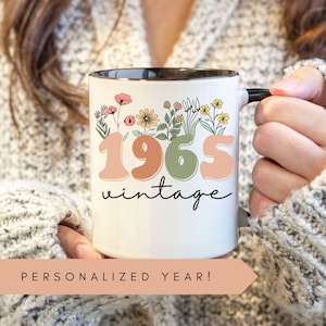 60th Birthday Mug, Vintage 1965 Mug, 60th Birthday Gift For Women, 60th Birthday Gift For Men, 60th Birthday Friend, 60th Birthday Woman