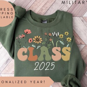 Class of 2025 Sweatshirt, Senior 2025 Sweatshirt, Gift for High School Senior,Mom of High School Senior, 2025 Graduation Gift,Senior Sweater