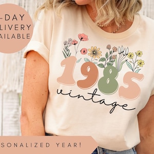 40th Birthday Shirt, Vintage 1985 Shirt, 40th Birthday Gift For Women, 40th Birthday Gift For Men, 40th Birthday Friend, 40th Birthday Woman
