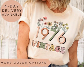 Flower Wildflowers 1976 Vintage T Wildflowers Shirt, Wildflowers 1976 Vintage Wildflowers Tee, Wildflowers 1976 Wildflowers Shirt