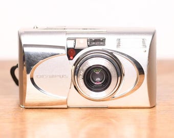 Olympus Mju III Wide 100 Point & Shoot Film Camera - Etsy