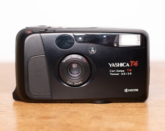Yashica T4 Kyocera Slim T Point and Shoot Analogue - Etsy