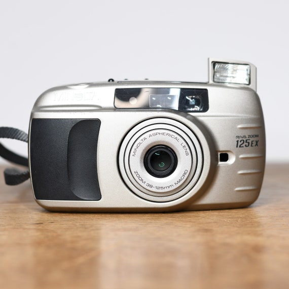 Minolta Riva Zoom 125 EX  Freedom Zoom  Point and Shoot  - Etsy