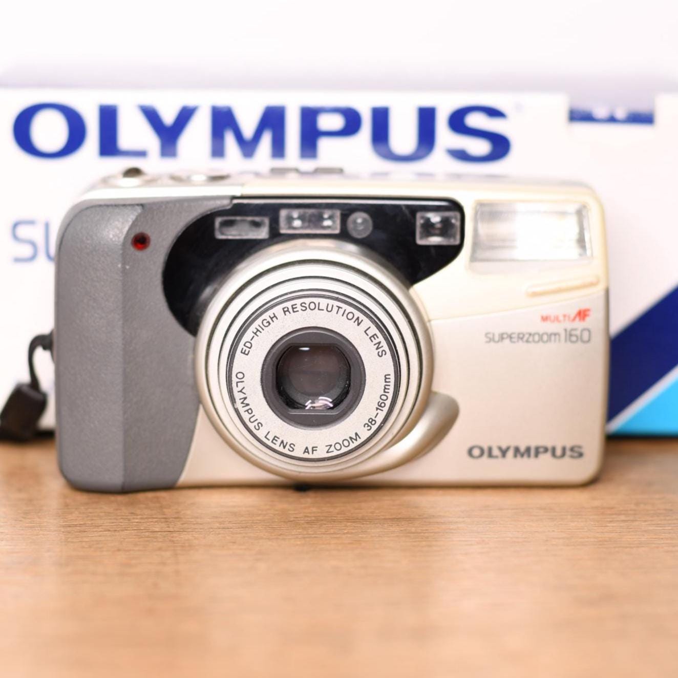 Boxed Olympus Superzoom 160 - Point and Shoot - Analog Camera