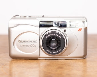 Olympus Superzoom 70g - Infinity Zoom 70 - Point and Shoot - analoge Kamera - guter Zustand - vintage