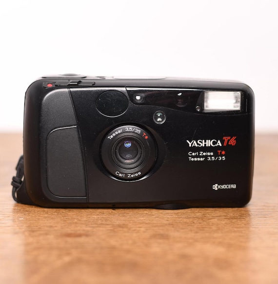 Yashica Kyocera Slim T 35mm Camera, Black (Japanese Version Yashica Kyocera Slim T 35mm Camera, Black (Japanese Version