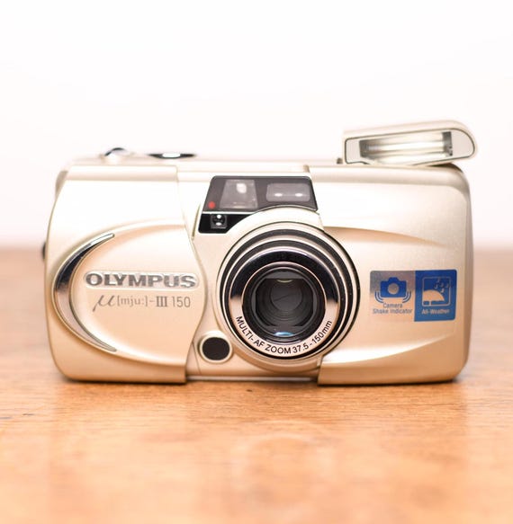 Olympus Mju 3 150 µ III Stylus Point and Shoot Analog Camera Very 