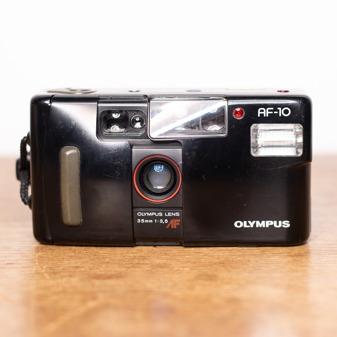 Cámara analógica Olympus AF-10 35mm 3.5 de segunda mano