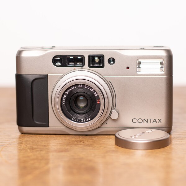 Read! Contax TVS - Point and Shoot - analogue camera - with defect - vintage