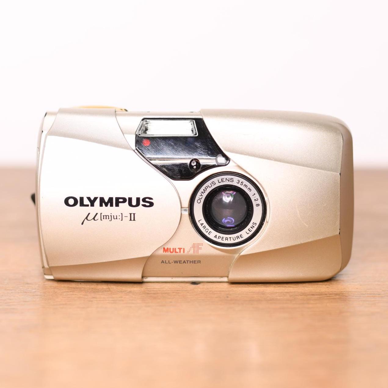 Olympus Mju 2 Date - Mju Ii - µ - Stylus - Camera - Point and
