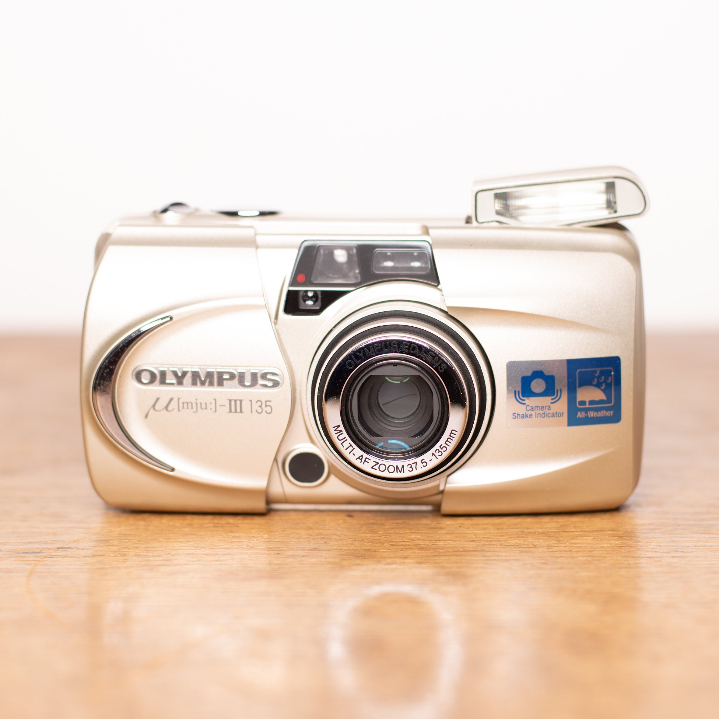 【まとめ買い】 Mju Olympus 3 Shoot and Point - Stylus - III µ - 135 フィルムカメラ