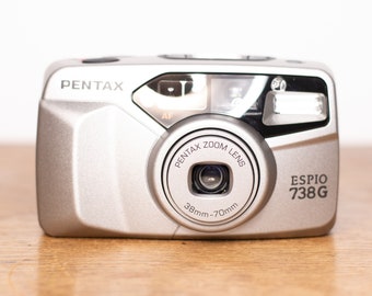 PENTAX ESPIO 738G コンパクトフィルムカメラ Pentax Espio 738G 35mm Point&Shoot Film Camera | eBay