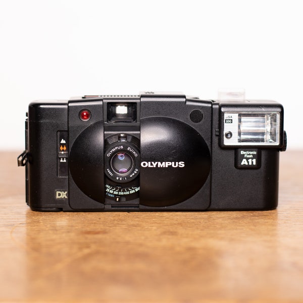 Olympus XA 3 mit Blitz A16 - Kamera - Point&Shoot - voll funktionstüchtig - sehr guter Zustand - vintage