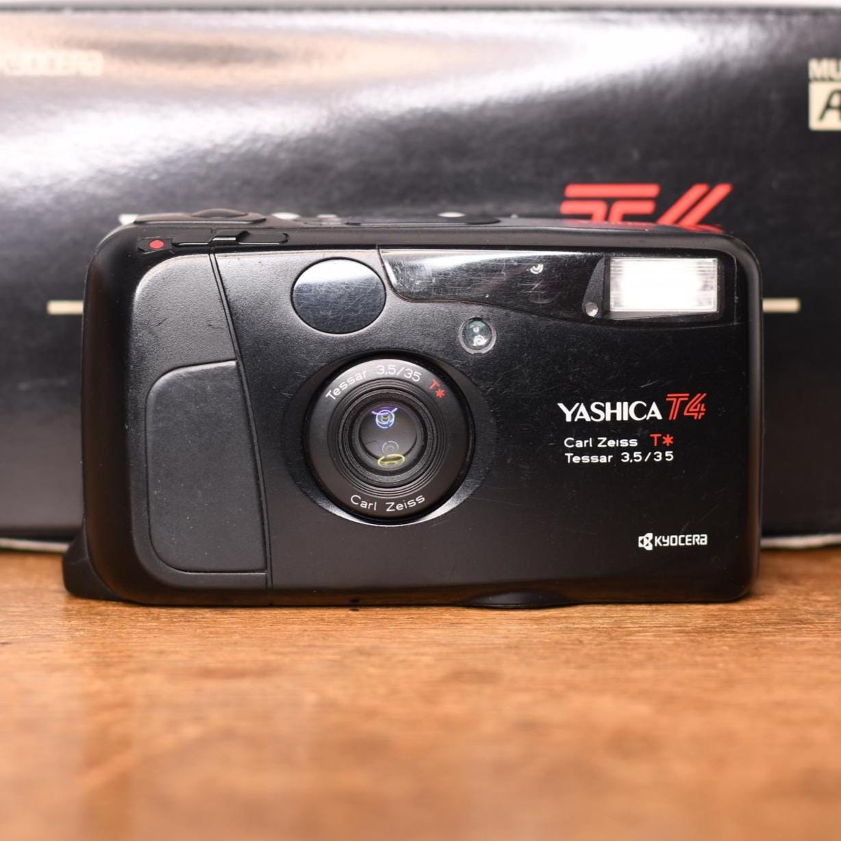 Yashica T4 コンパクトフィルムカメラ Yashica T4 - Etsy