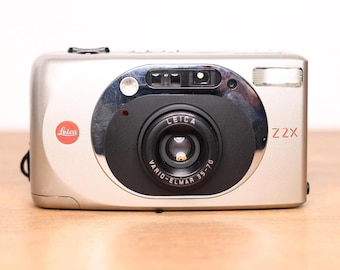 Leica Z2X Date - Appareil photo compact argentique - très bon état - vintage