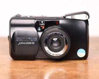 Olympus Mju Zoom 105 - µ - Stylus Zoom - Point and Shoot - analog camera - very good condition - vintage