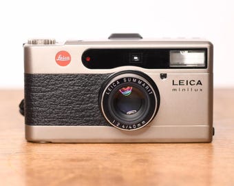 Leica Minilux - Point and Shoot - analog camera - very good condition - Vintage