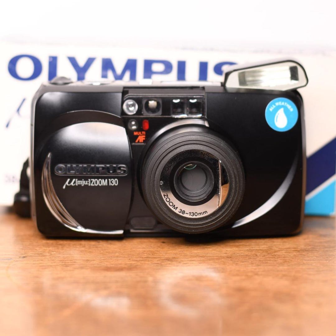 Boxed Olympus Mju Zoom 130 - µ - Stylus Zoom - Point and