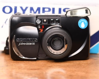 【極美品】OLYMPUS μ[mju:] ZOOM 130 フィルムカメラ Olympus Mju Zoom 130 – SHOWA