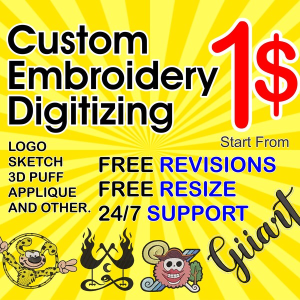 Custom Embroidery Logo Sweatshirts Etsy