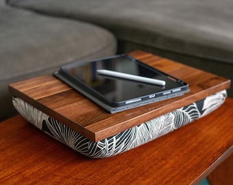 Cushioned Lap Desk "Kona" – Solid Hardwood, Made to Order