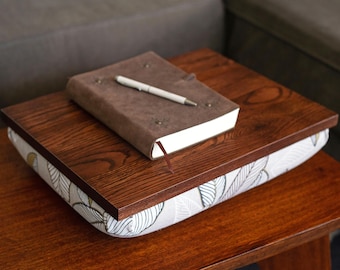 Cushioned Lap Desk "Makakilo" – Solid Hardwood, Made to Order