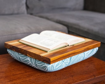 Cushioned Lap Desk "Manoa" – Solid Hardwood, Made to Order