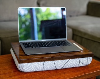 Cushioned Lap Desk "Palolo" – Solid Hardwood, Made to Order