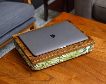 Cushioned Lap Desk "Pahoa" – Solid Hardwood, Made to Order