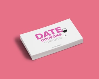 Date Coupons For Couples Fun Bucket List Game Hot Gift Under 20 Original Boyfriend Anniversary Love Present For Husband Dating Ideas For Him
