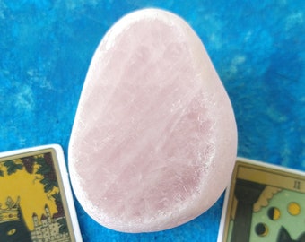 Rose Quartz SEER STONE for Unconditional Love Emotional HEALING Heart Chakra Balance Spiritual Growth Intuition Boost Relationship Harmony