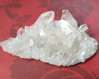 Rejuvenate Your Spirit with Reiki Blessed Clear Quartz Cluster Geode