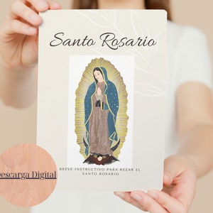 El Santo Rosario, Instructivo para rezar el Rosario, Guia para rezar el Rosario