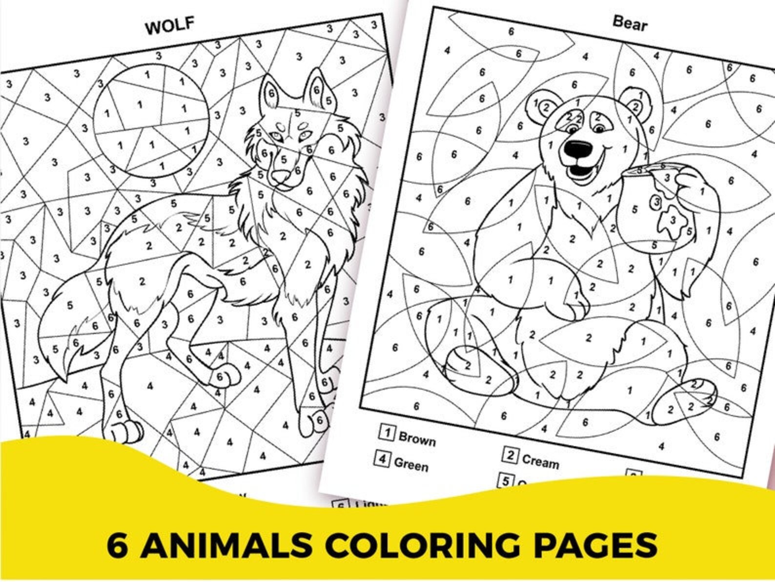 printable-coloring-pages-animals-color-by-number-printable-etsy
