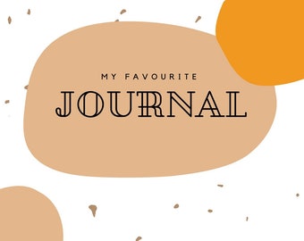 AWESOME minimalist journal / notebook