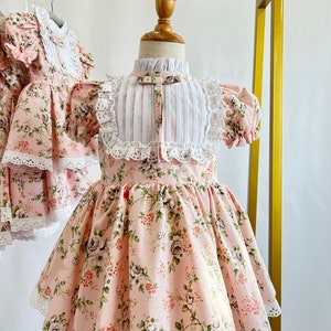 Pink Floral Summer Dress Birthday Party Dress for Toddler - Etsy