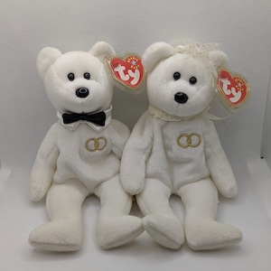 Mr and mrs beanie baby value sale