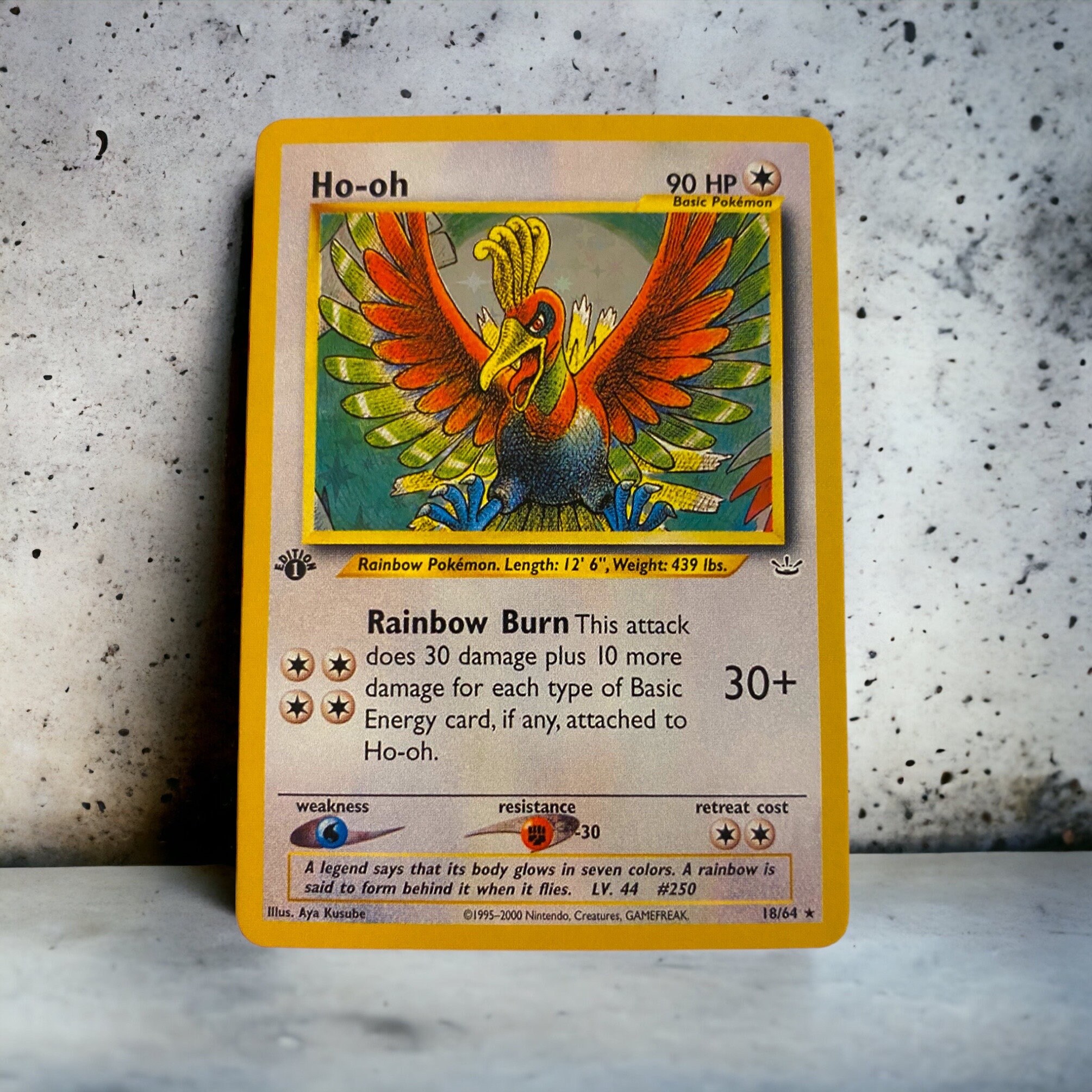  Ho-Oh - 001/025 - Holo Rare : Toys & Games