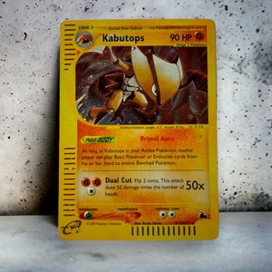 Kabutops 1st Edition Pokémon Holo Proxy Card