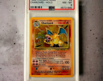 Charizard Baseset Pokemon Proxy Card Custom