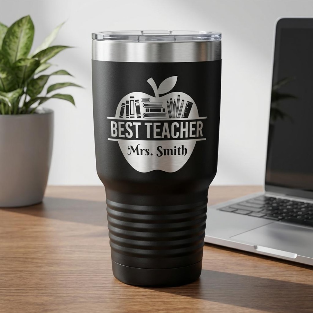 Teacher Appreciation Gifts Tumbler - Personalized Teacher Gift ...