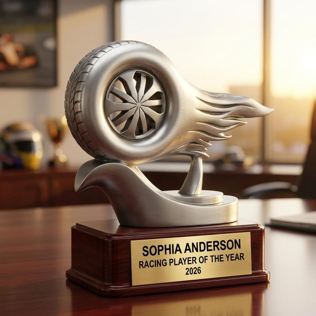 Personalized | Racing Award | Custom Engraved | Racing Trophy | Car ...