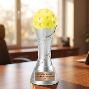 Premio Pickleball personalizzato / Incisione personalizzata / Trofeo / Premio / Personalizzato / Inciso / Campione / MVP / Lega / Torneo