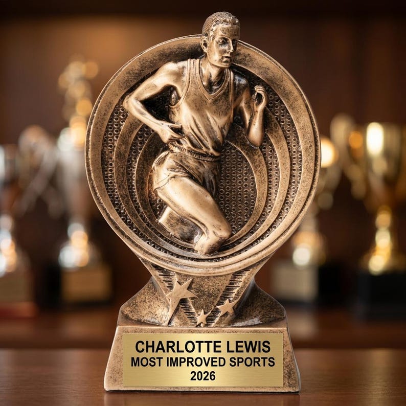 Personalized | Running Award | Custom Engraved | Track | Cross Country ...